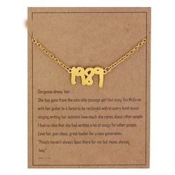 WG 28 Style Music Necklace Pendant Album Music Lover Mid night Eras Speaknow Fearless Jewelry for  Music Fans
