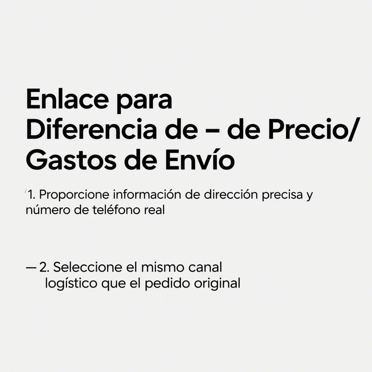 Link For Remote Address Delivery/Shipping Fee/ Problem Product Solved