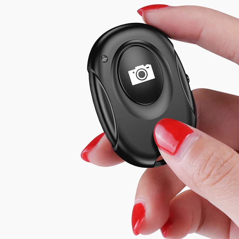 Mini temporizador de bluetooth selfie, controle remoto do obturador da câmera, controle remoto sem fio da câmera, para ios, android, telefone do windows