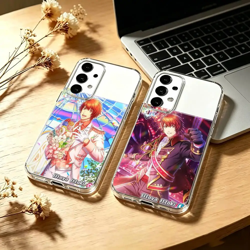Game-Uta-no-Prince-sama-Ittoki-Otoya Phone Case Transparent Silicone Soft For Samsung S25,S24,S21,S22,S23,S30,Ultra,S20,Plus,Fe