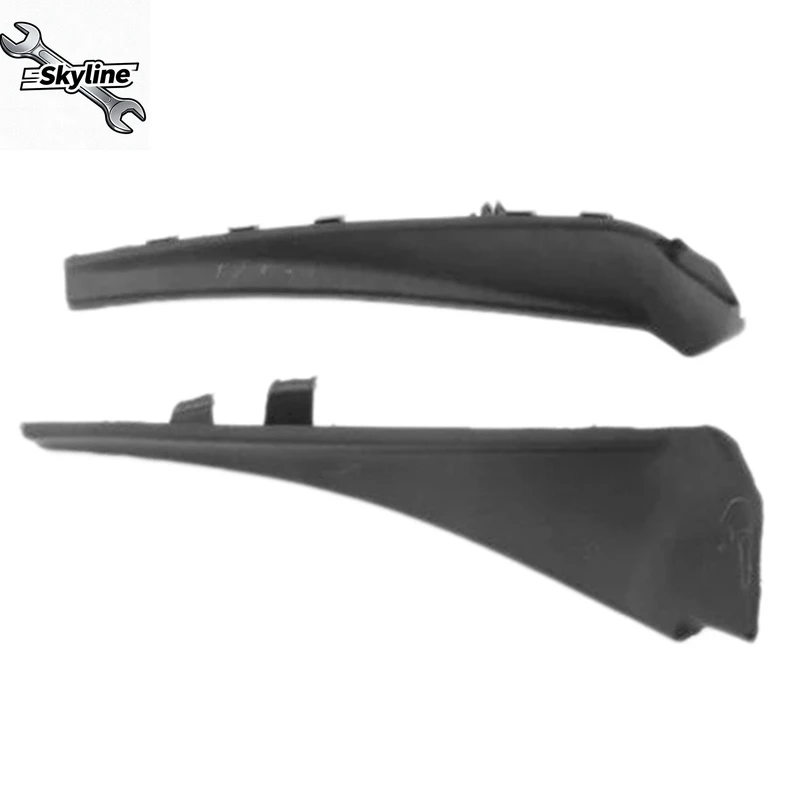 Car Front Windshield Wiper Arm Cowl Side Trim Cover Water Deflector Plate 2014+
