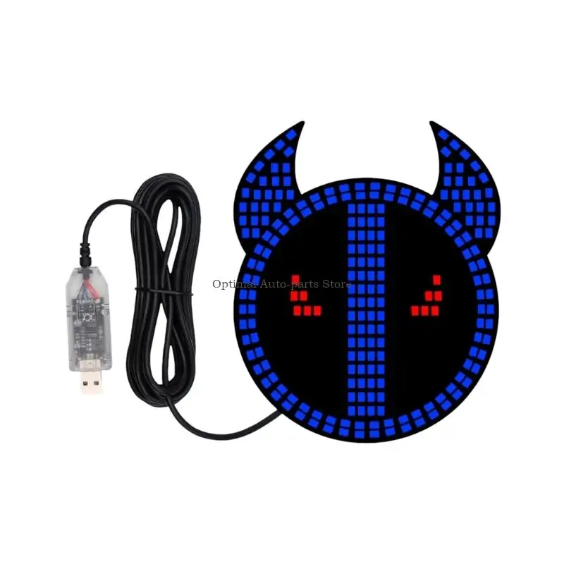 Original Horn Face Car LED Light For Custom Vehicle Enhancement