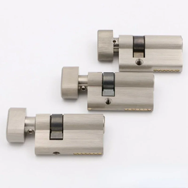 50 55 60 65 70 75 80 85 90 95 100 110 120mm Indoor Frameless Door Lock Liner Glass Clip Lock Core Glass Door Handle Lock Core