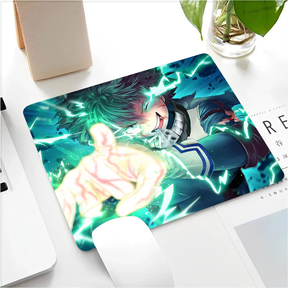 Midoriya Izuku My Hero Academia Japanese Anime Mousepad Small LockEdge Mouse Pad For Gamers Computer Desk Pad Anti-slip Rubber