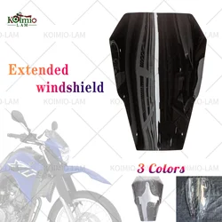 Fit For YAMAHA XT660 R 2004 - 2016 XT 660 Motorcycle Windshield Windscreen Wind Screen