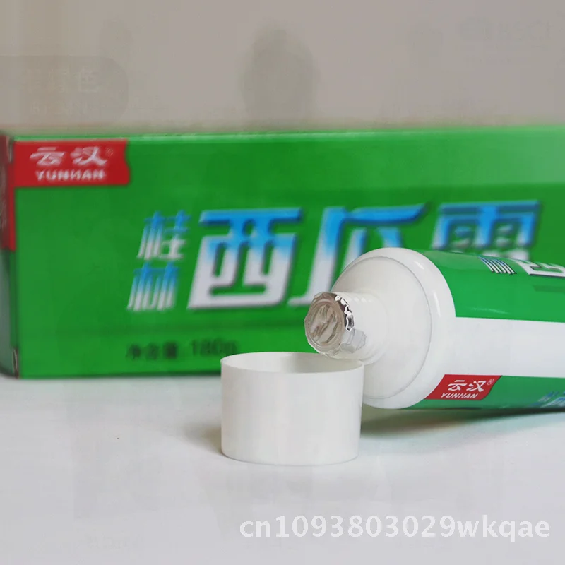 

Зубная паста Yunhan с арбузным кремом, 180 г, свежий мятный вкус, семейный пакет для взрослых, отбеливающая зубная паста для ухода за полостью рта