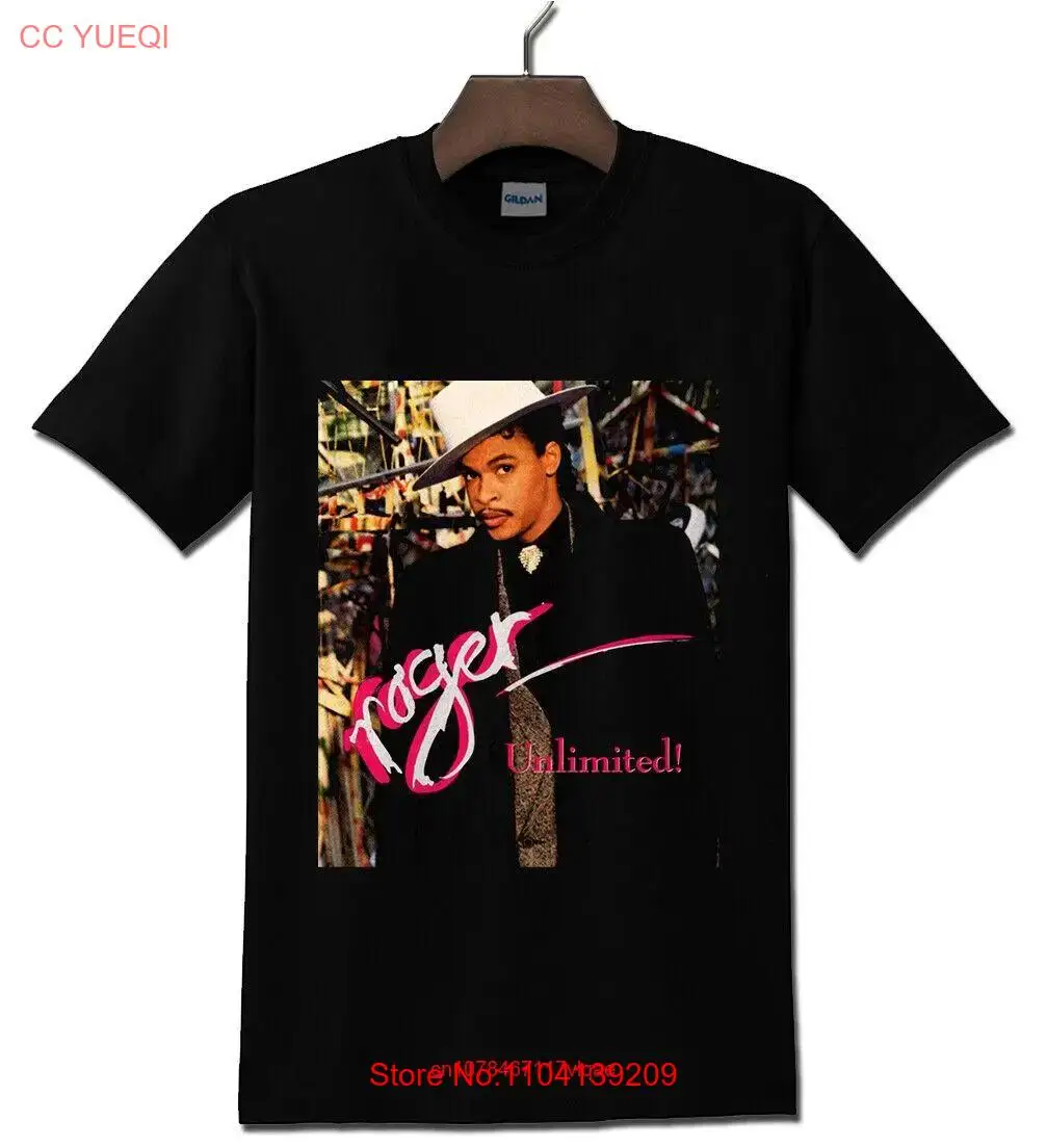 Roger Troutman Unlimited Black T shirt S 5XL long or short sleeves