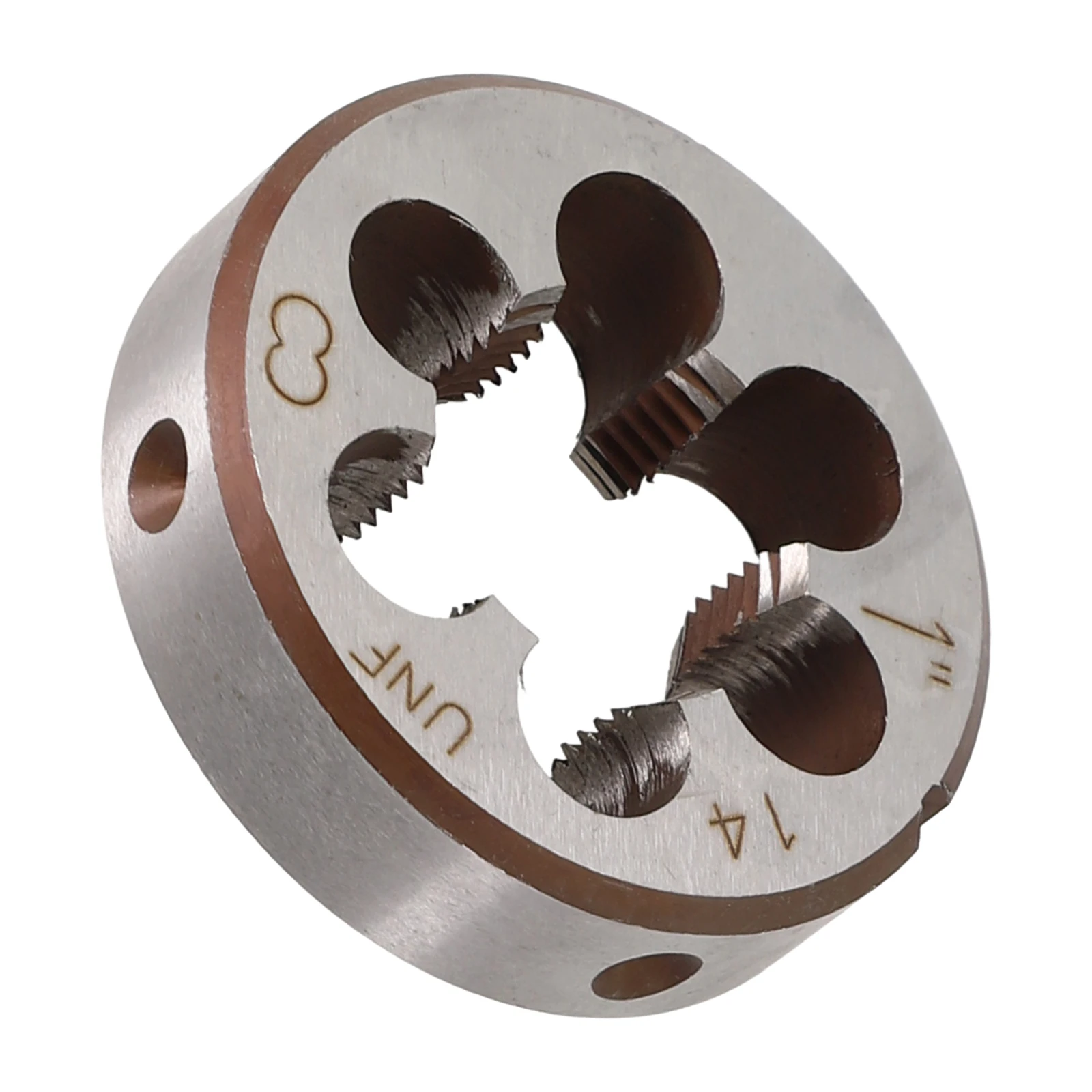 HSS 1 Inch-14 UNF Die Right Hand Thread Cutting Tool 54.4mm Outer Diameter For Metalworking Threading Dies Industrial Supplies