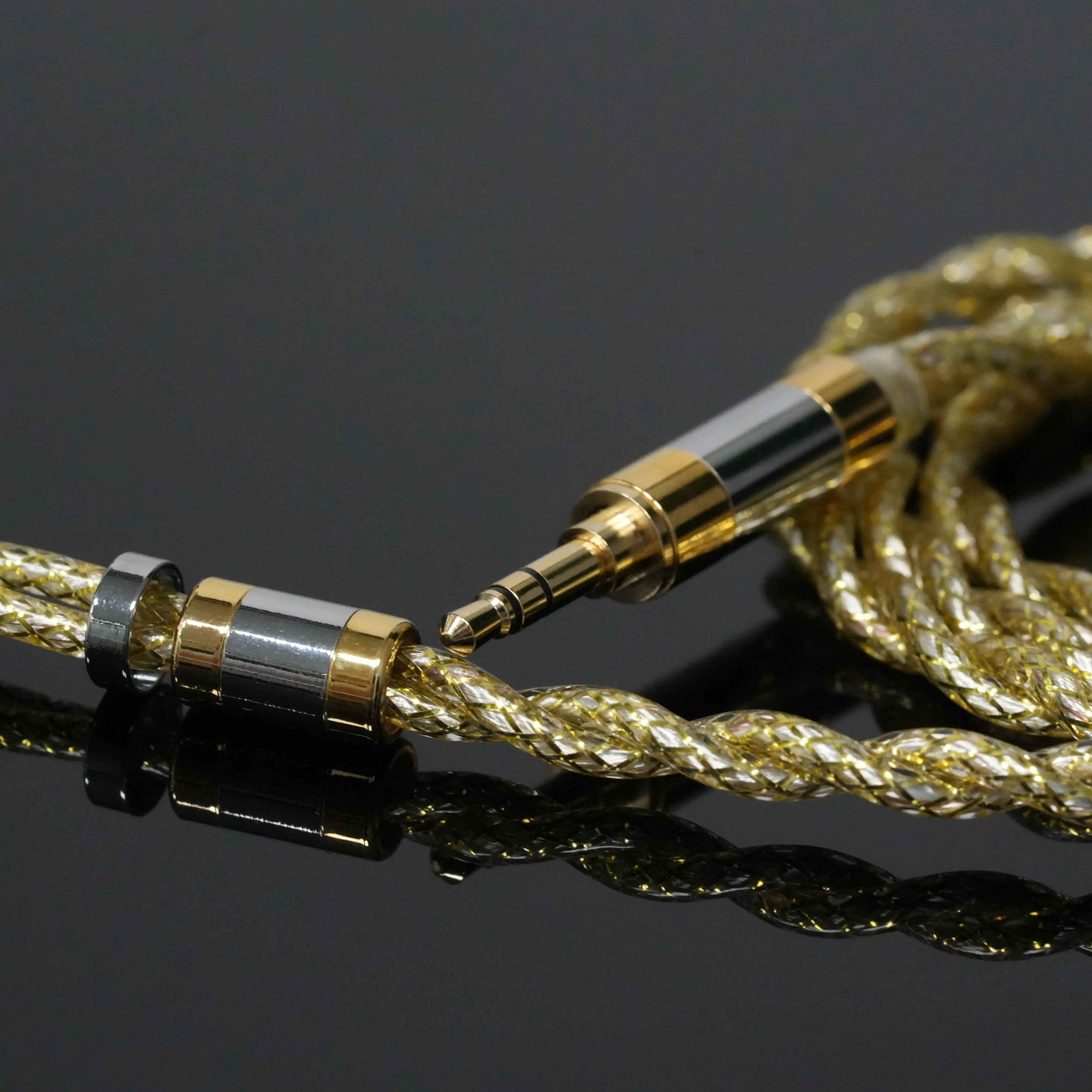 XINHS HA015 Litz HiFi Audio Cable Monocrystalline Copper Palladium-Plated 0.78mm 2PIN Headphone Upgrade Cable For  for NX8