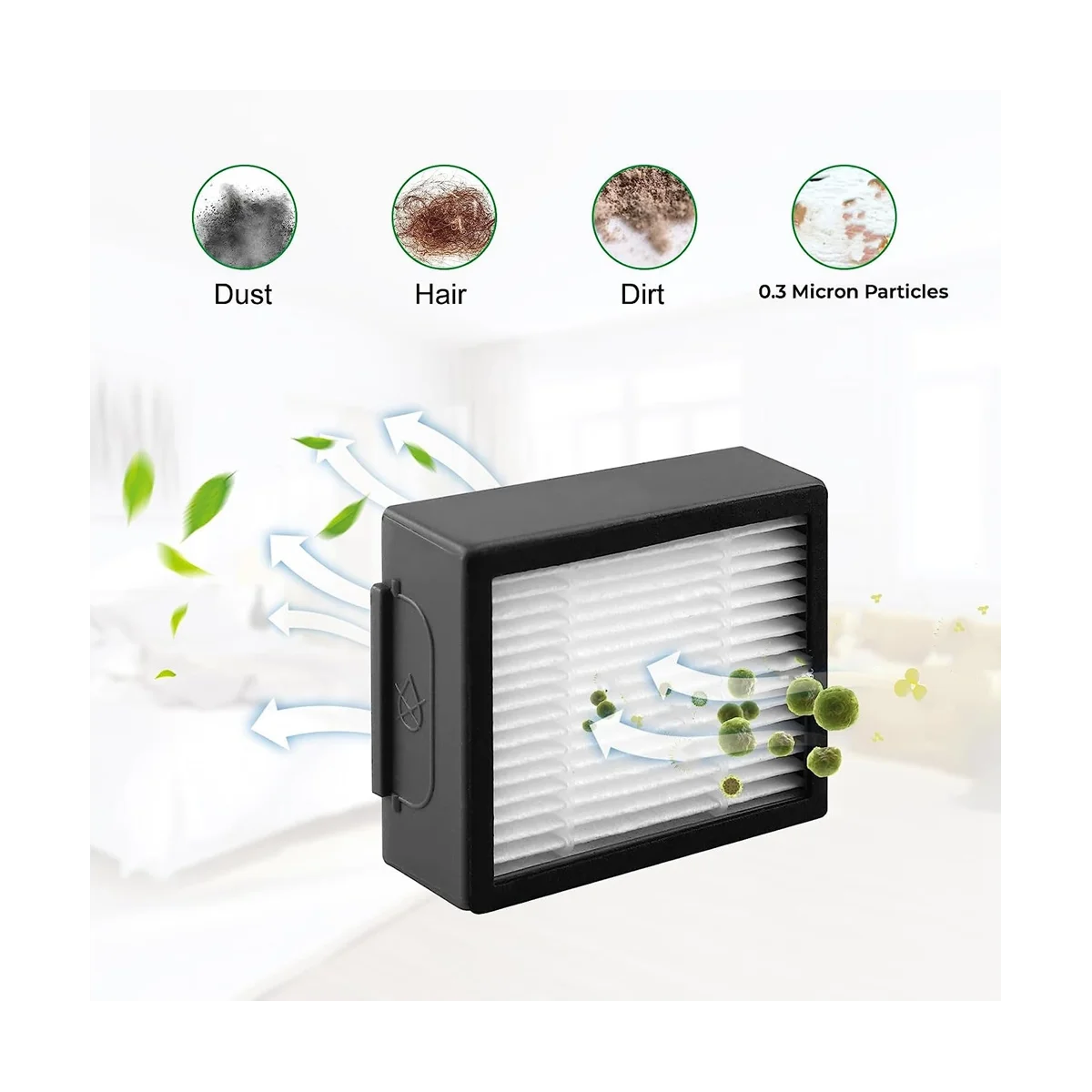 4PCS Hepa Filters R… - image