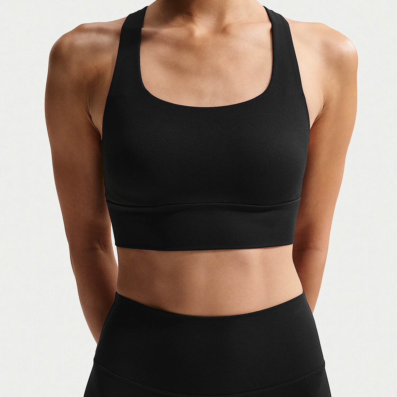 

Оригинальный женский дышащий спортивный бюстгальтер без рукавов и износостойкий от Nike Zenvy, модель IB9862-010