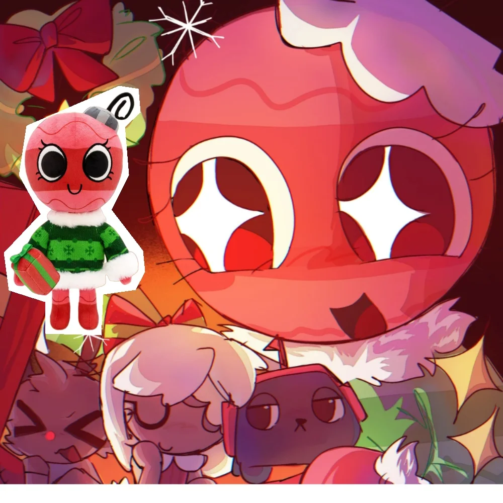 

Dandys World Bobette Plush Anime OC Figure Plushies Cute Stuffed Dolls Collectibles Cartoon Peripherials Toys Gifts