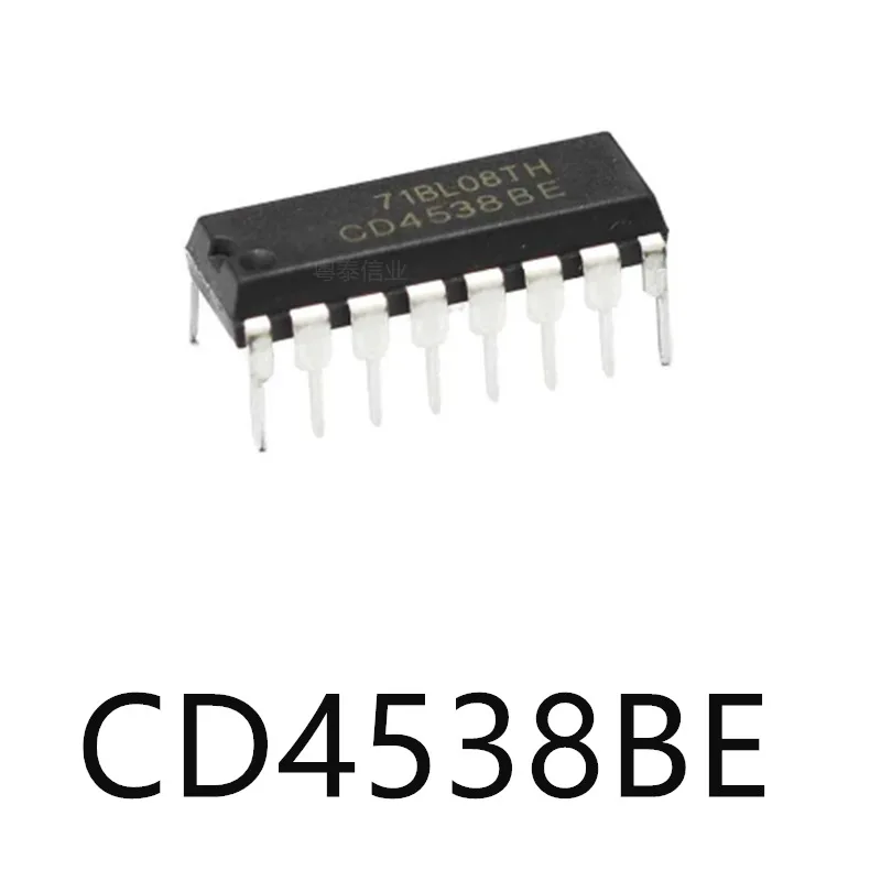 Cd4538be Dip-16 Monostable Multivibrator Chip IntegratedSilk Screen Cd4538be