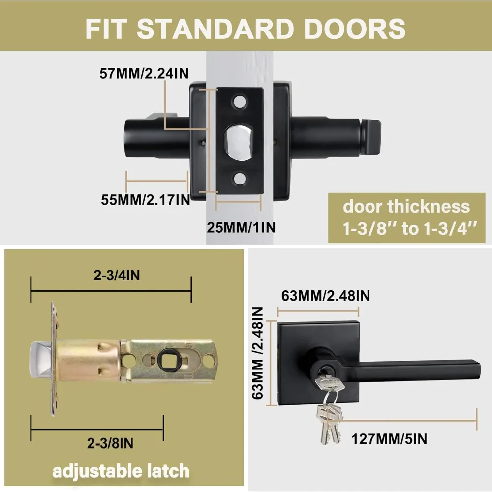 Merano Privacy Door Lever Set Greenwich Rose Aged Bronze Finish Privacy Door Hardware with Decorative Design