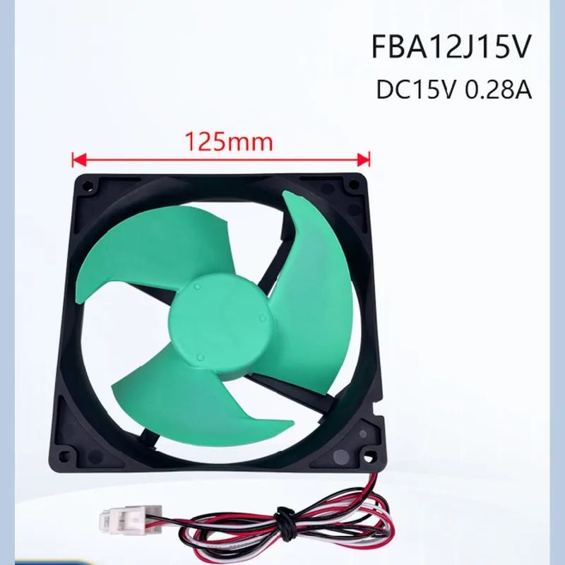 B82B-Refrigerator Condenser Fan Motor Assembly For Sharp FBA12J15V Refrigerator Cooling Fan 15V 0.28A