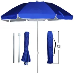 Chinese High quality fashional large outdoor beach umbrella beach umbrella with tassels sunshade patio umbrella