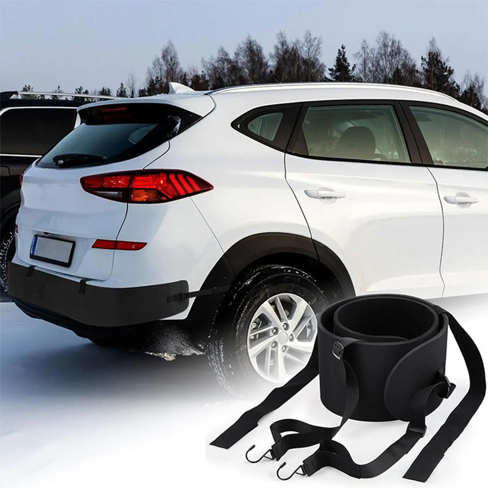 Bumper Protector For Cars High-Density Shock Absorption Automotive Accessories Bumper Guard For Suv For Vehicle SUV Van Sedan
