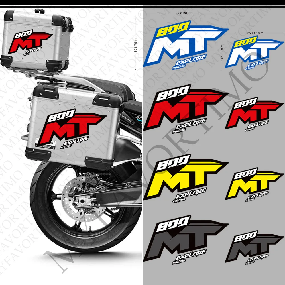 For CFMOTO CM MOTO 800MT 800 MT Adventure Touring Explore Edition Sport Motorcycle Trunk Luggage Cases Protector Stickers Decals