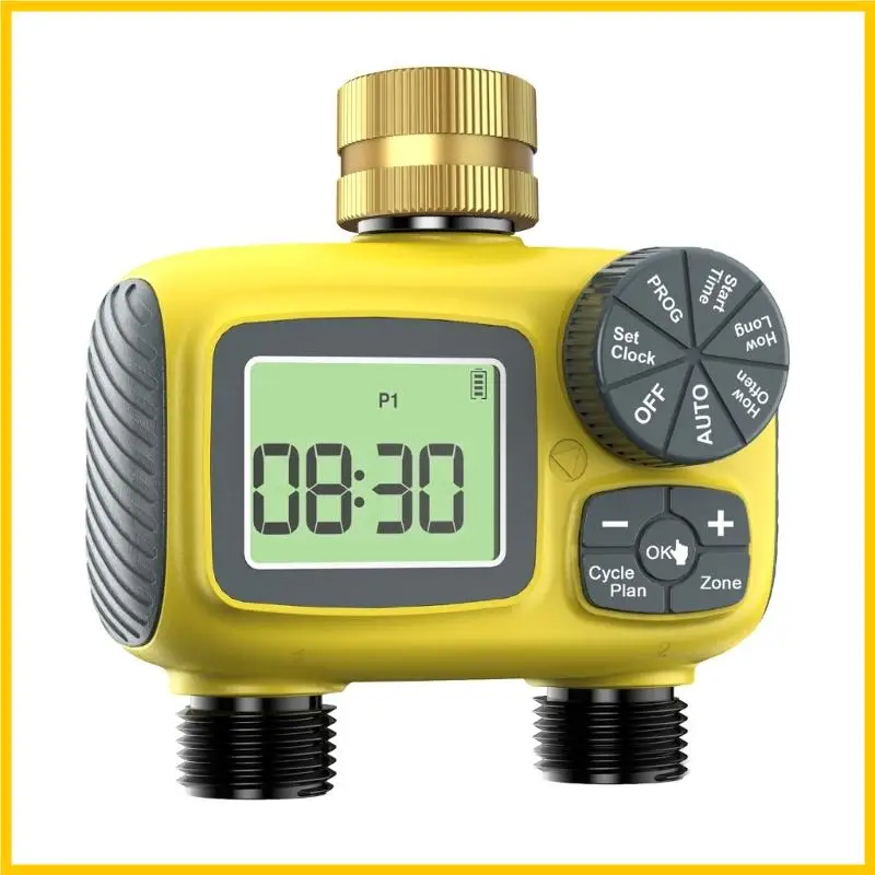 

H55A Time Saving 2 Zone Garden Water Timer Watering Solution For Busy Individuals