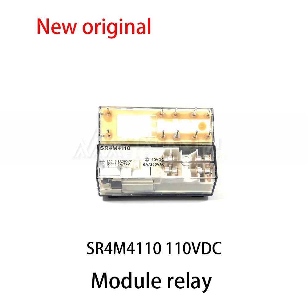新品-sr4m4110-110vdc-エレベーター用リレー-10ピン