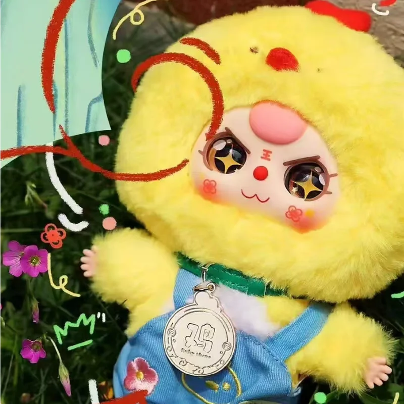 

New Baby Three Chinese Zodiac V2 Plush Doll Serise Blind Box Vinyl Face Figure Collection Model Doll Mystery Box Surprise Gifts