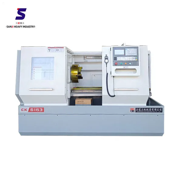 China Eent Ck6163 Metal CNC Hine 6-Station/8-Station Turret Cnc Turning Lathe For Sale