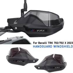 For Benelli TRK 702 702x TRK702X 2023 2024 Motorcycle Handlebar Hand Guards Protectors  Handguards Accessories LOGO TRK
