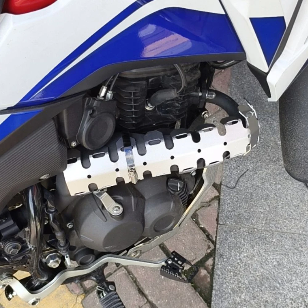 

FOR Yamaha YZ426F WR426F WR 250F 450F YFZ450 YZ 250F Parts Exhaust Pipe Protector Bendable Heat Shield Cover Guard Anti-scalding