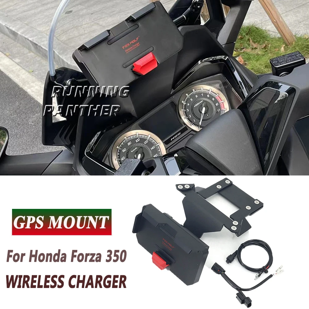 Motorcycle 2020 2021 2022 Front Phone Stand Holder GPS Navigaton Plate Bracket For Honda FOR 350