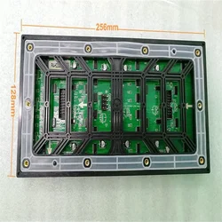 Módulo de pantalla LED SMD1921 para exteriores, Panel de pared para vídeo, 64x32 píxeles, 256x128mm, P5, P6, P8, P10