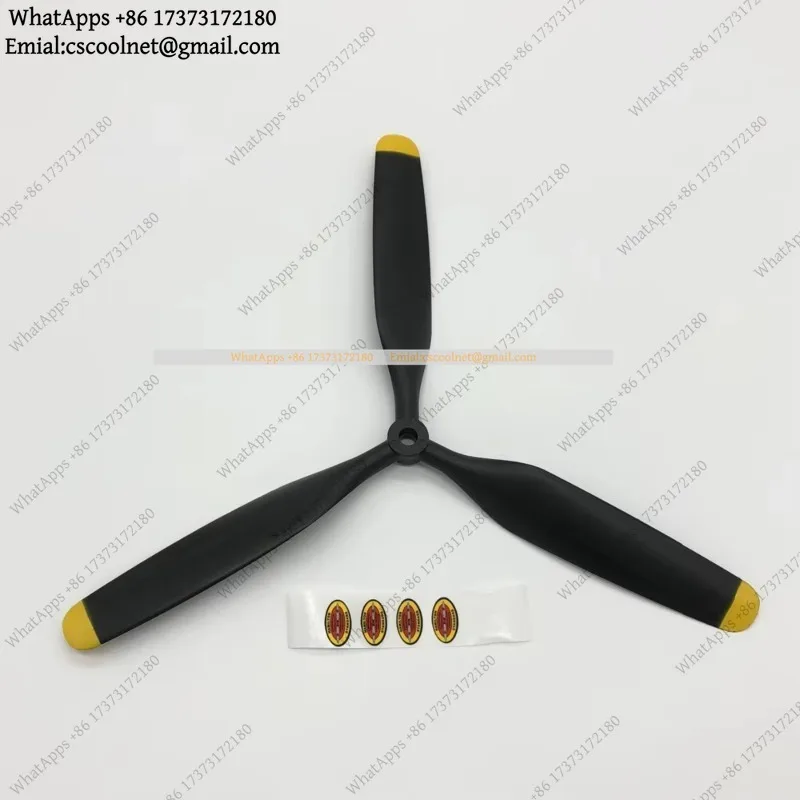 JS02 9.5X7 3 Blades Propeller for Freewing Flight Line B24 B-24 Liberator RC Toy Plane