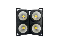 Equipo de iluminación cegador para público, luz COB de alta potencia, blanco cálido, 4x100W/2x100W, para estudio, TV, película, DMX, estroboscópico, 4 ojos