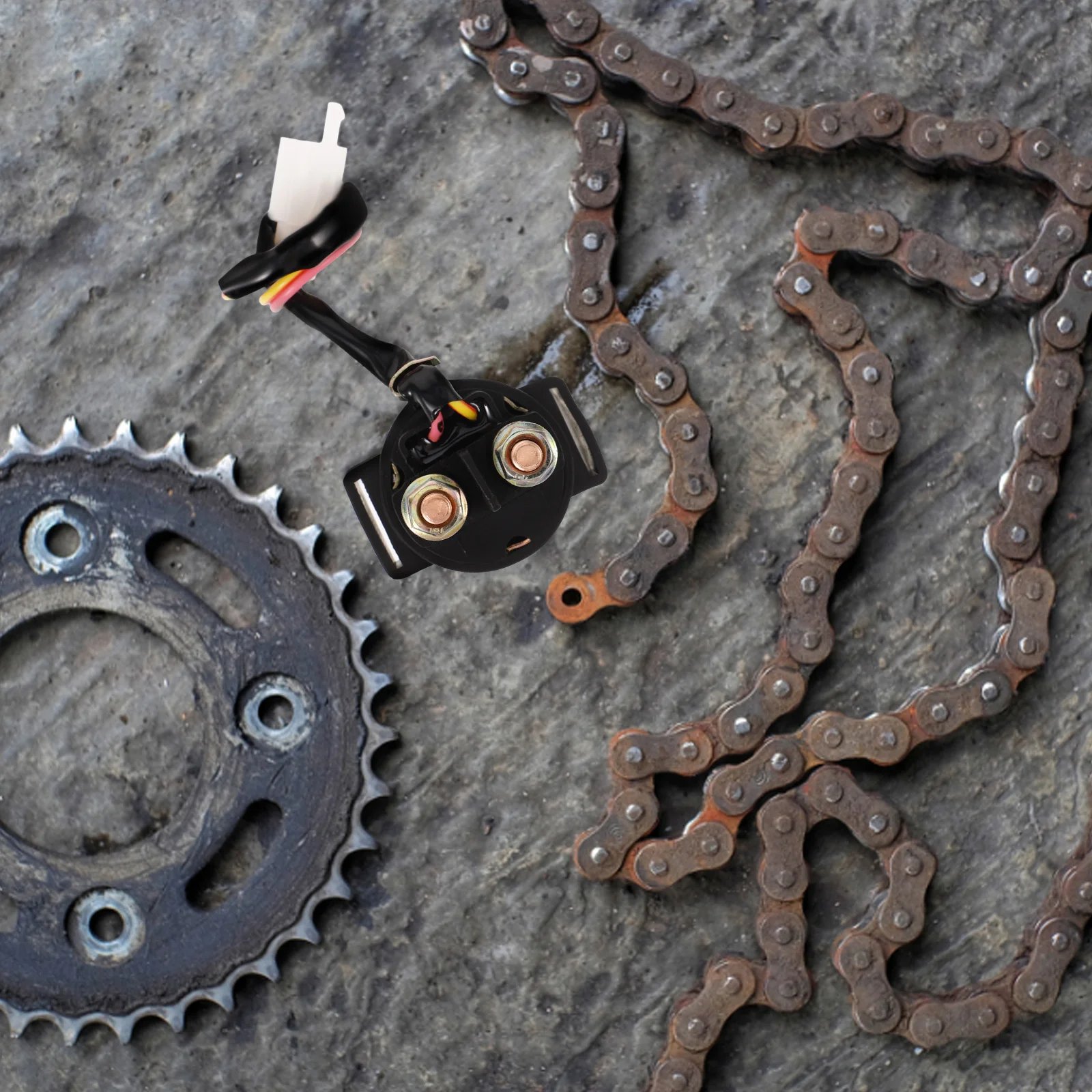 

Starter Relay 12v Power Replay Motor Reversing Car Relay Full Copper Enhanced Safety Motorcycle Scooter Universal Compatibility