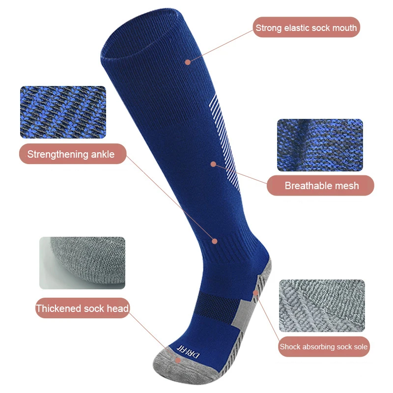 Foot Compression Socks Stripe Anti-friction Plantar Fasciitis Heel Spurs Pain Sock Leg Support Varicose Veins Knee Stockings