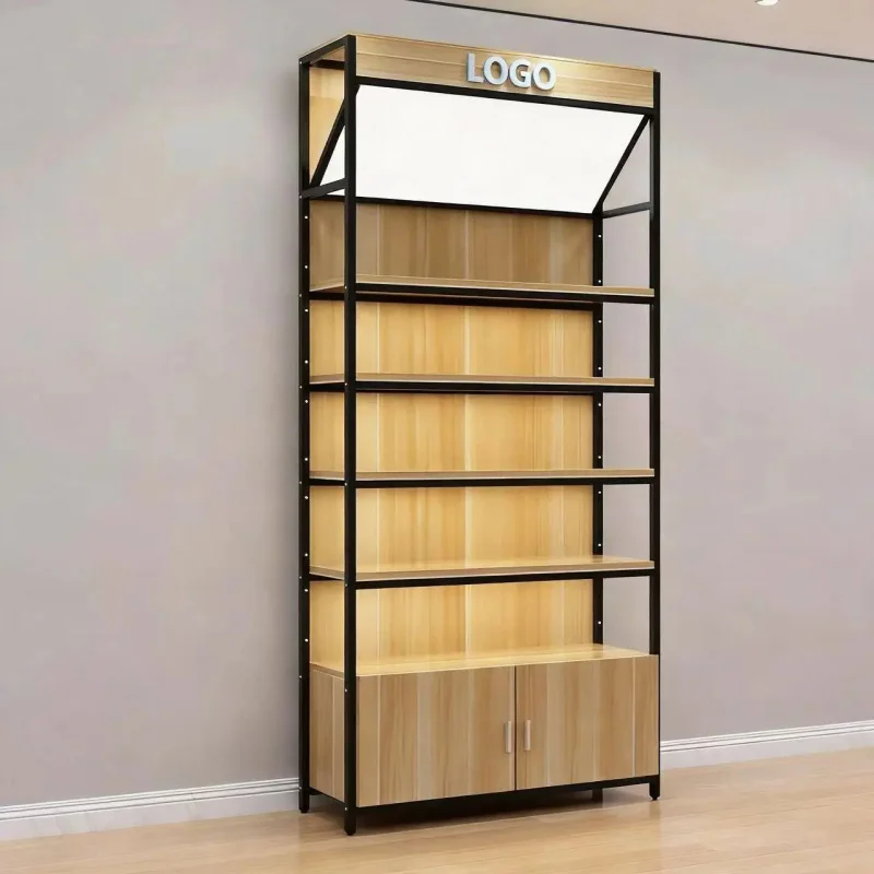 

custom.Customized Market Showcase LED Light Display Cabinet Shop Market