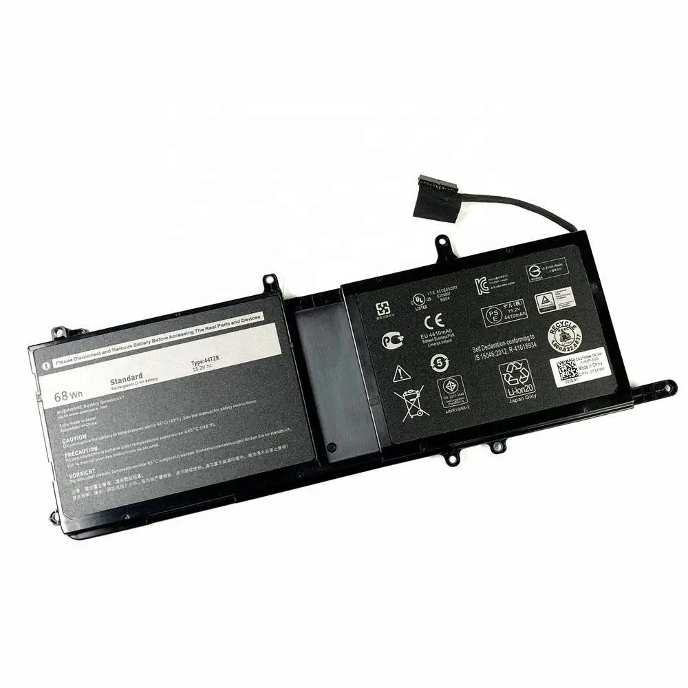 Imagem -03 - Original Genuíno 44t2r 15.2v 68wh Bateria do Portátil para Dell Alienware 15 r3 17 r4 Série 546ff 0hf25d Novo