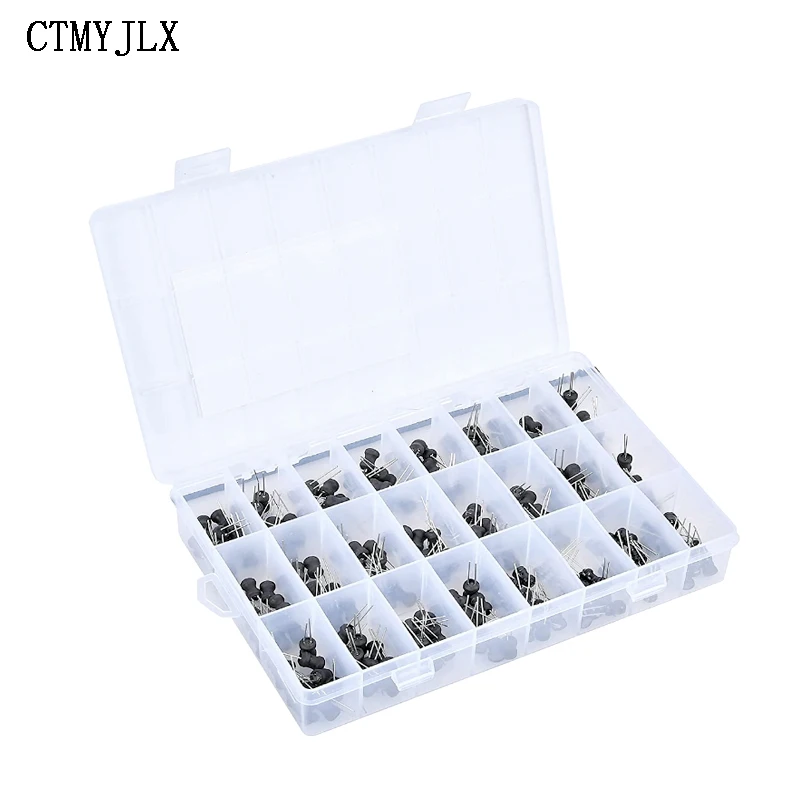 240Pcs/Box 24Values 6*8mm Choke Inductors Kit 2.2uH 3.3uH 4.7uH 6.8uH 10uH 22uH 47uH 68uH 100uH 220uH 1mH 4.7mH 100mH Inductor