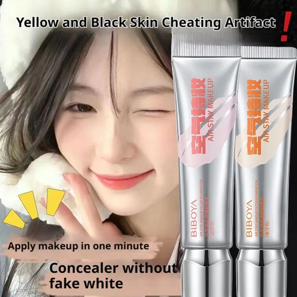 Lasting Foundation Cream Makeup Waterproof Oil Control Foundation Full Coverage Matte Liquid Concealer Contouring Face Cosmetic