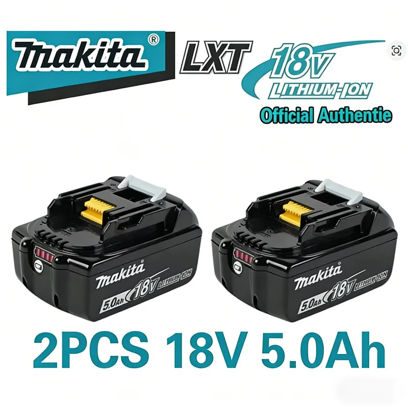 Makita 100% originele 18V 9Ah accu met grote capaciteit, geschikt voor haakse slijper, krachtige gereedschapsaccu + oplader + elektrische boormachine