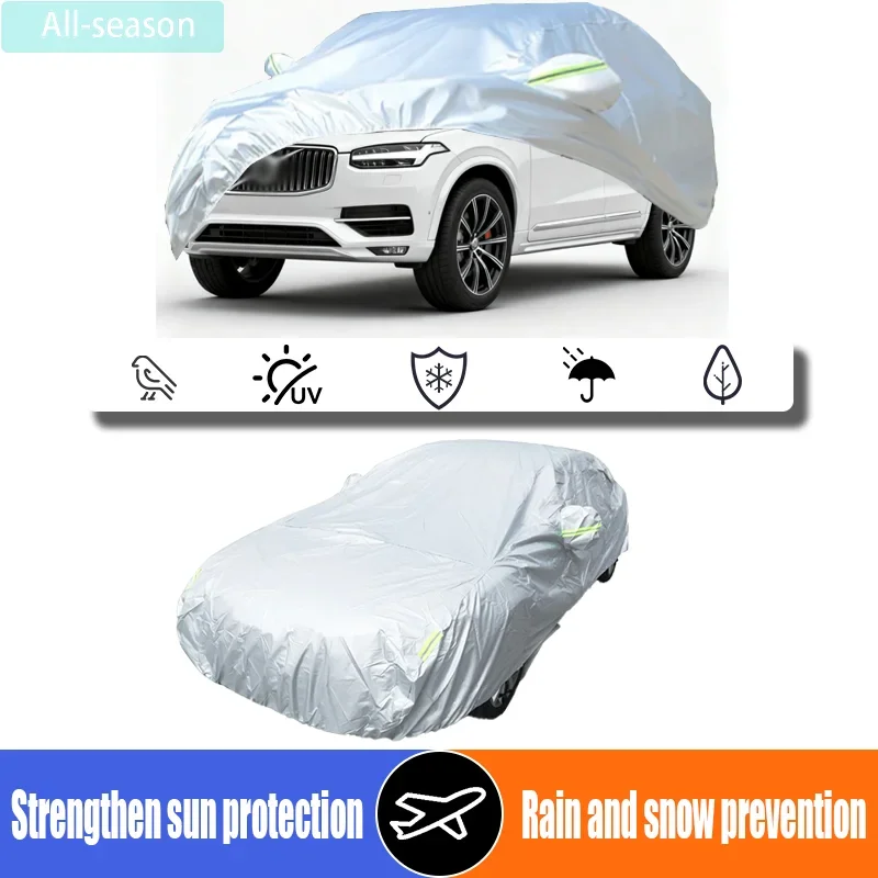 

Suitable for Volvo XC90 outdoor car covers, sun visors, UV protection, snow, rain, dust, sun protection, and scratch resistance