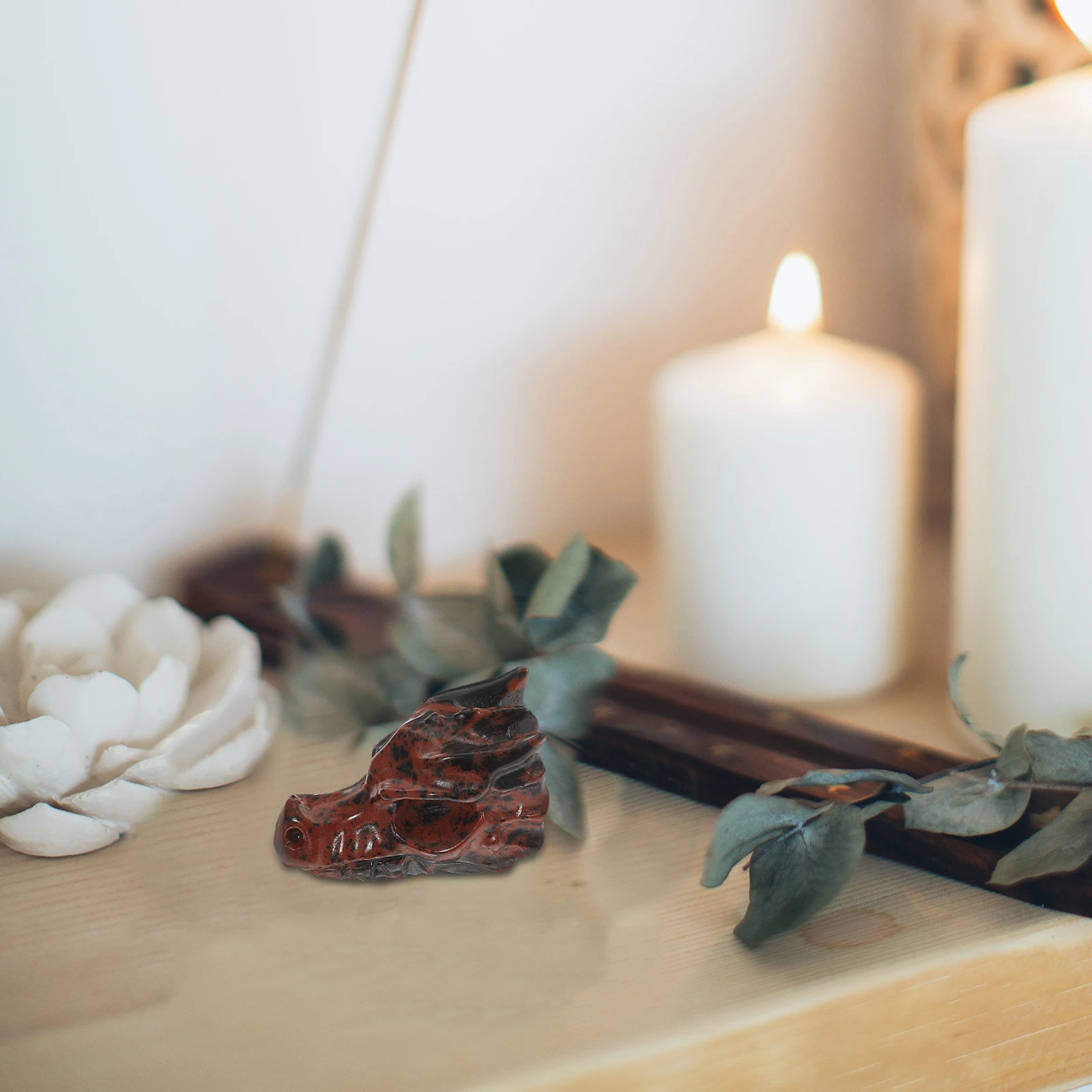 

Crystal Dragon Skull Ornament Unique For Home Office Desktop Living Room Decor Party Supplies Birthday Gift