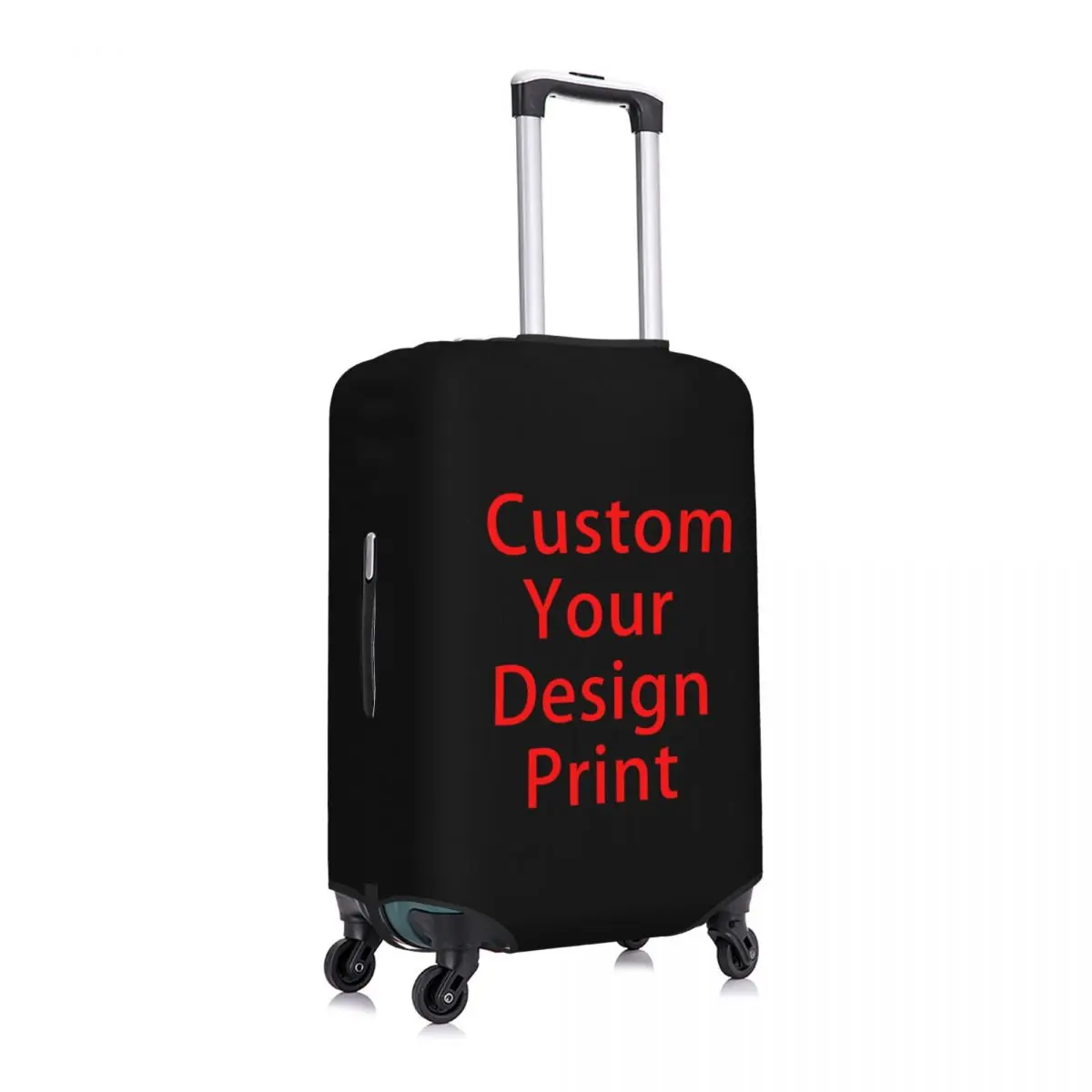 Custom Your Design Travel Luggage Cover Elastic Customized Logo Printed Suitcase Cover Protector Fit 18-32 Inch