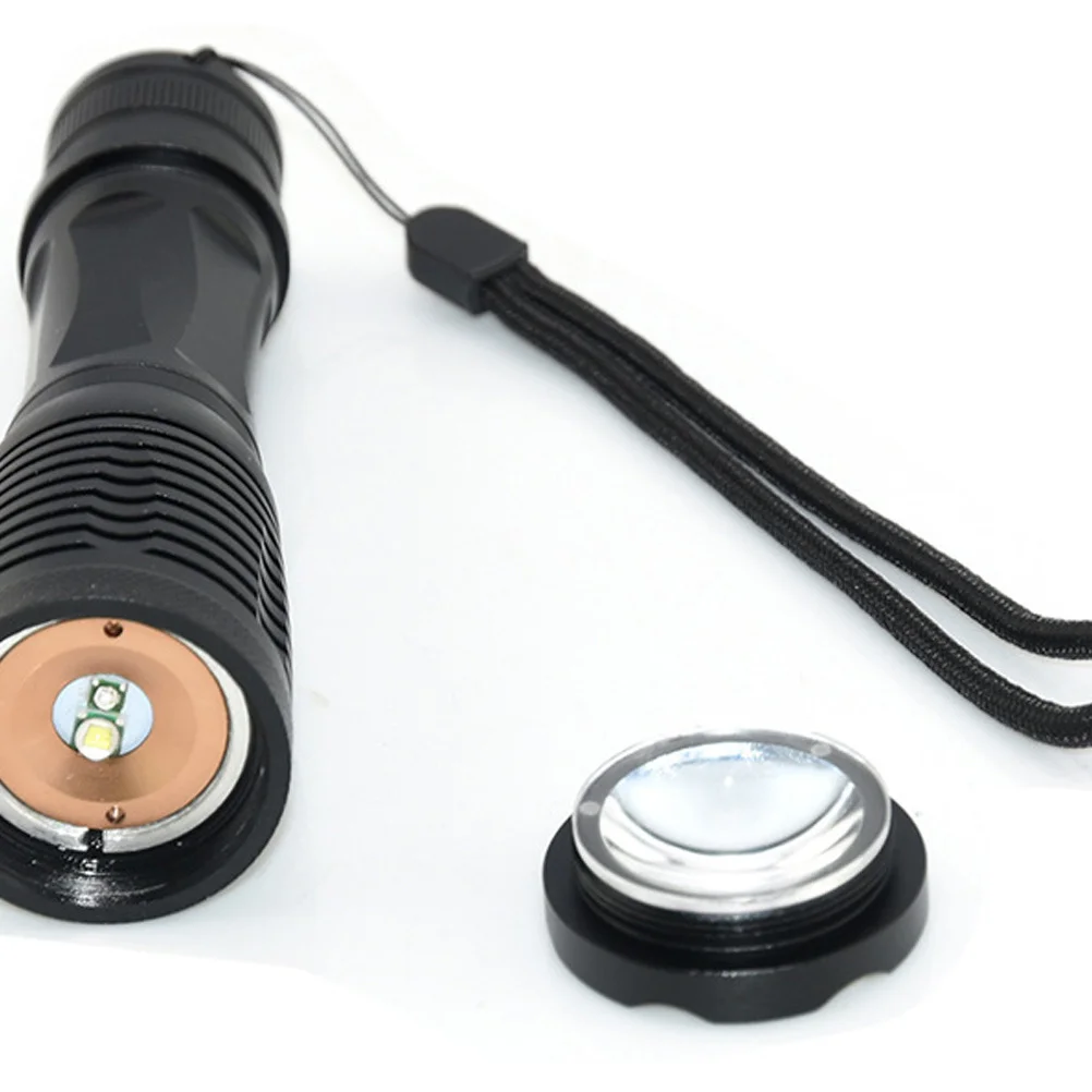 

Professional Mini Uv Flashlight Black Double Light Source Zoom LED Remote Strong Light for Scorpion Hunting Pet Urine Stains