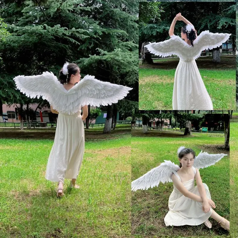 Angel Wings Prop Cosplay Costume Accessories Super Wings Performance Props Halloween Christmas Party Props
