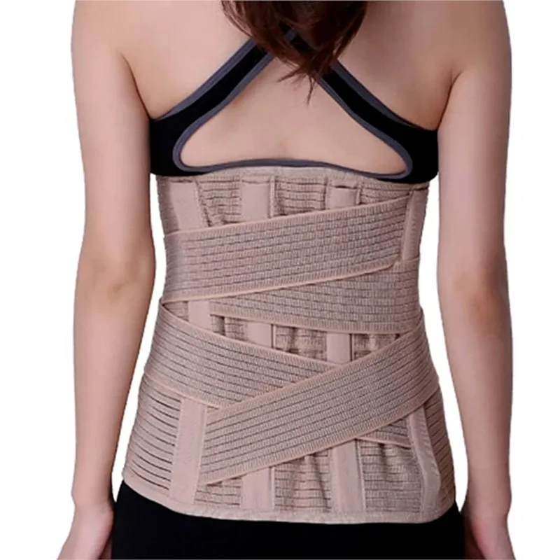 Breathable Lumbar Support Belt Disc Herniation Orthopedic Medical Strain Pain Relief Corset For Back Spine Decompression Brace