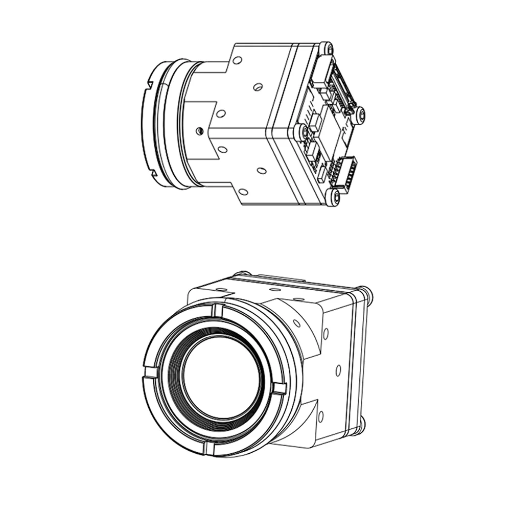 384x288 UAV Uncooled LWIR Thermal Imaging,MIPI CSI & USB UVC,Infrared Thermal Camera Imager For FPV Drone Payload & Night Vision