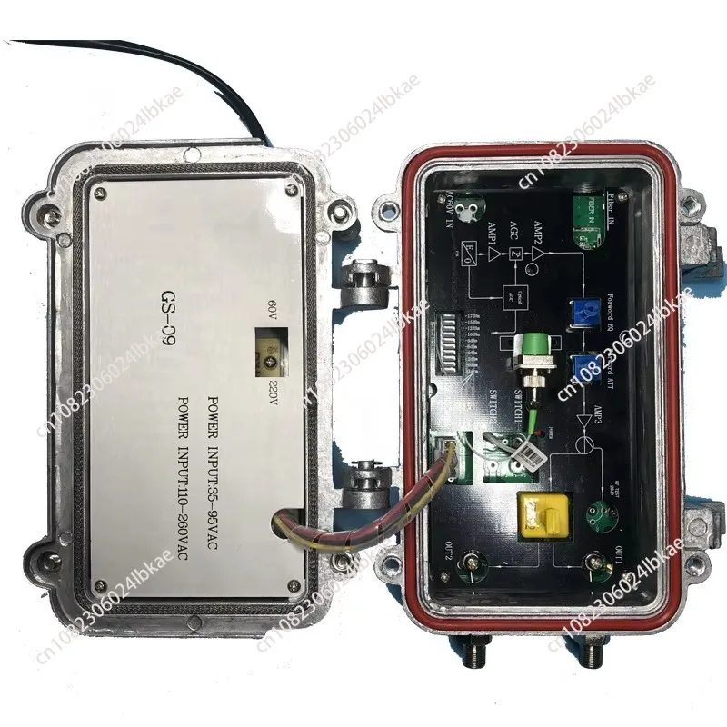 High output level outdoor optical receiver node 2 output ultra-low network equipment