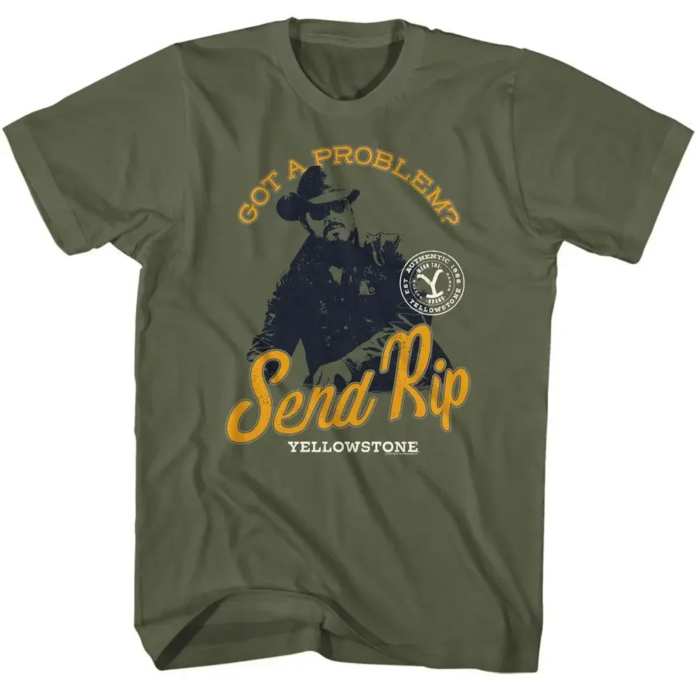 Yellowstone Send Rip Tv T Shirt