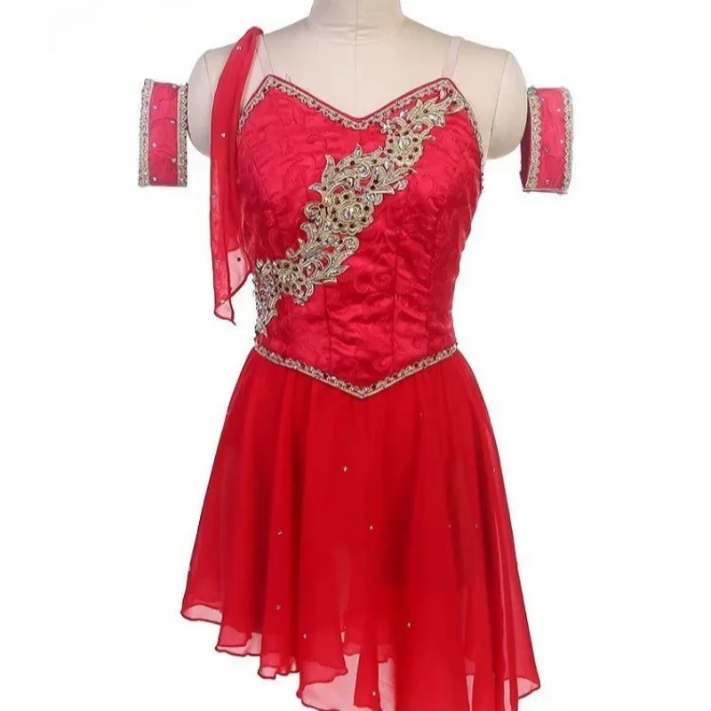 Costumes de ballet personnalisés Cupidon Little Angel pour enfants, costumes de spectacle, jupes de plateau et jupes courtes en mousseline de soie