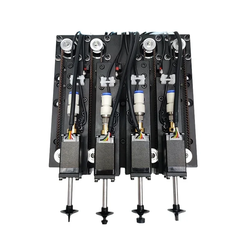 Four-head mounting head, non-standard automation, synchronous belt ZR shaft integra
